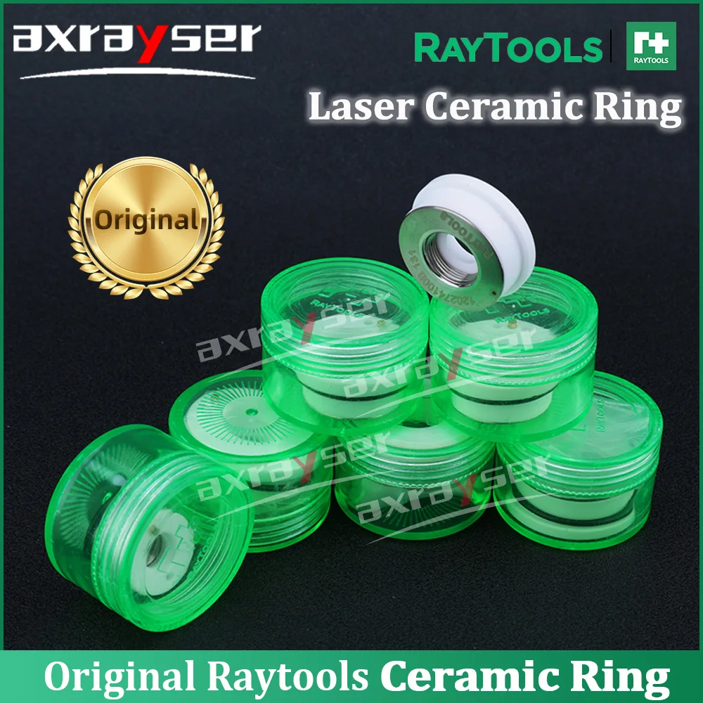 

Original Raytools Laser Ceramic Ring Dia28/32/19.5/21.4/41mm Nozzle Holder Ring for Fiber Cutting Head BT230 BT240 BMH110 114