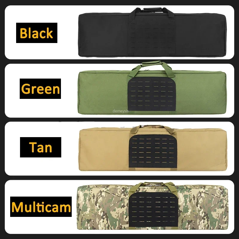 100cm Hunting Gun Bag Tactical Paintball Combat Rifle Range Carry Molle Bags Airsoft Shooting Guns Protection Case Handbag