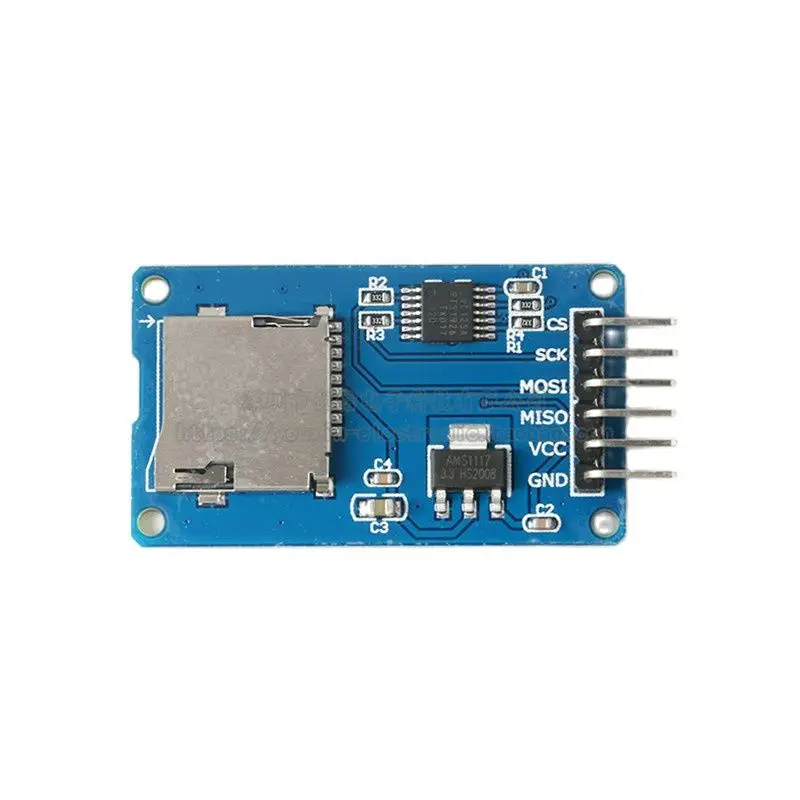 Micro/Mini SD-Kartenmodul TF Reader SPI-Schnittstelle mit Level Conversion Chip Data Storage Device