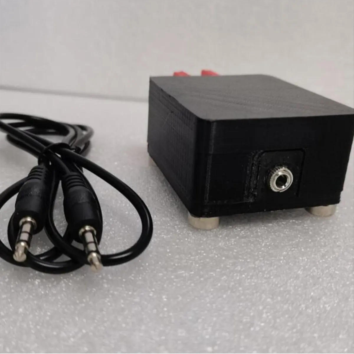 Ak02 Assembled Magnetic Cw Short Wave Key / Automatic Key / Auto Key Double Paddle for Ham Radio +3.5mm Audio Cable