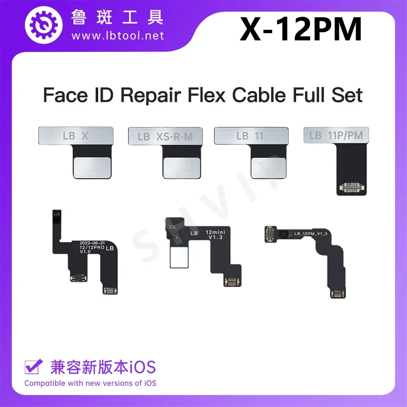 Luban L3 Mini Non-Removal Repair Dot Matrix Projector Face ID For iPhone X-12PM Dot Matrix Projector Flex Cable Repair Tools Set