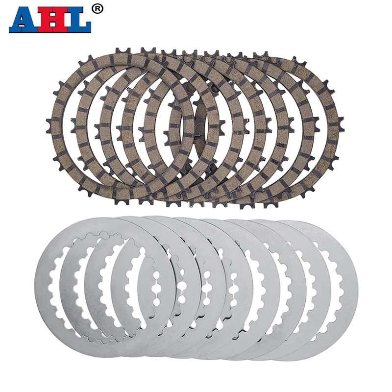 

AHL Motorcycle Clutch Friction Plates & Steel Plates Kit For 250 400 Racing Engine 450 525 MXC SMR SX 59032011100 79532011000