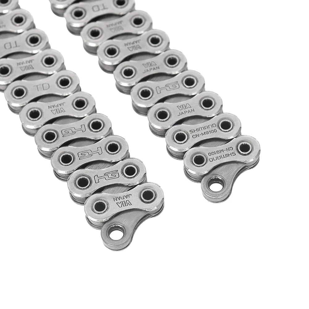 SHIMANO XTR CN M9100 MTB Chain 12 Speed 126 Links with Quick-Link 12V HG Chain for Mountain Bike Original Bicycle Parts