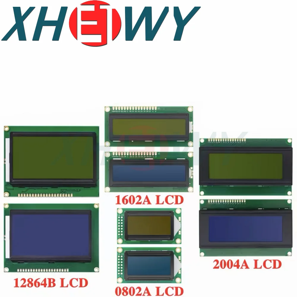 Iic/I2c/Interface Lcd1602 Adapter Board Functie Bibliotheek Lcd 8020a 2004a 12864b Adapter Board Pcf8574 Uitbreidingskaart