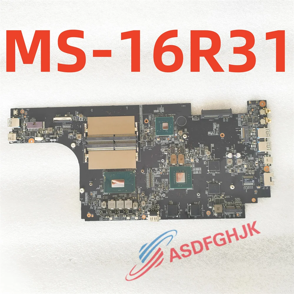 

Оригинальная материнская плата ms-16r31 ver 1.0 для ноутбука msi gf63 с i7-9750h и gtx1050mti TEST OK