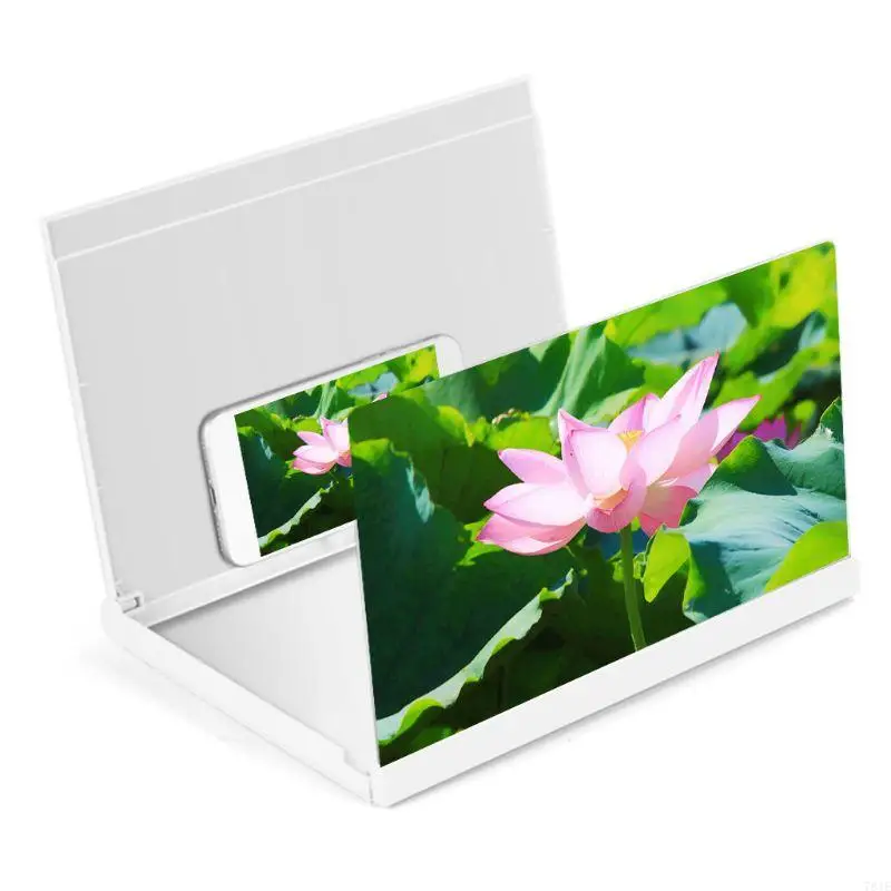 781E Screen Video Magnifier Folding Enlarged Movie Amplifying Projector Base Portable