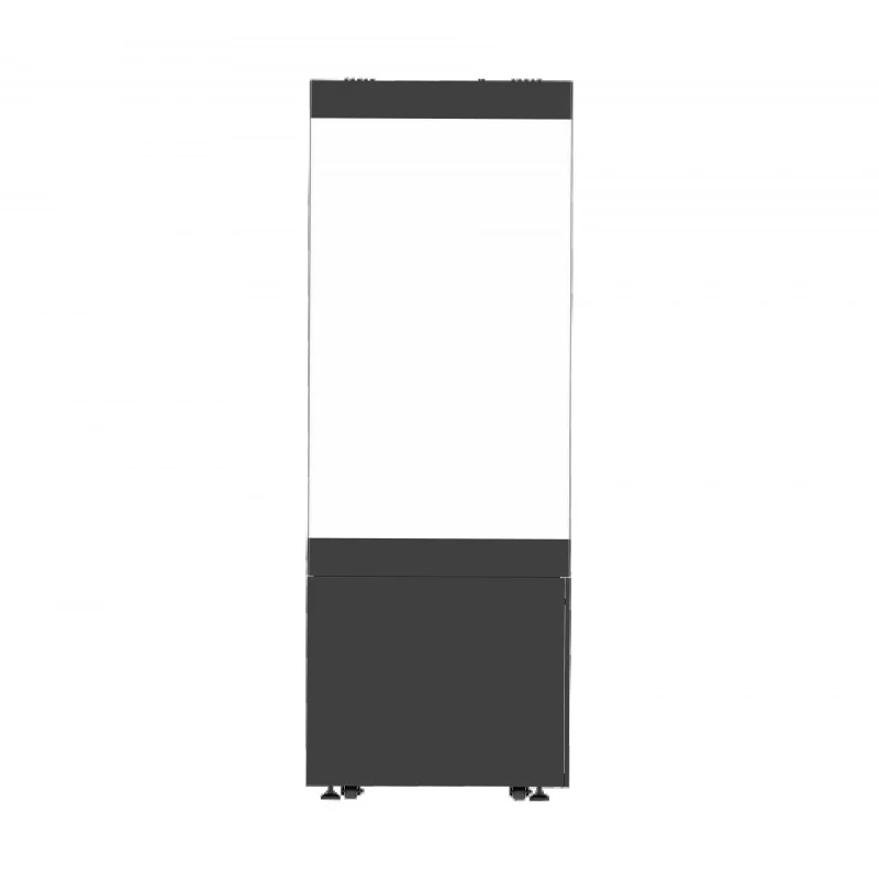 custom.Glass Display Cabinets with LED Lighting Constant Temperature & Humidity Control Floor Standing Museum U