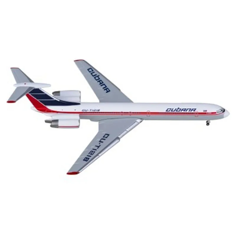 1:500 Scale 537315 Ilyushin IL-62M IL62 CU-T1218 Planes Model Airplanes Cubana Airlines Alloy Aircraft Plane Model F collection