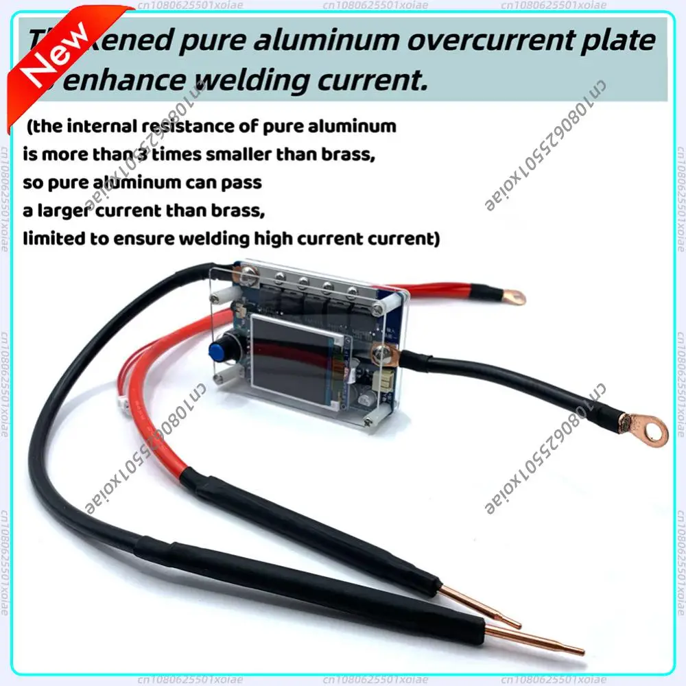 

Mini Spot Welder Control Board 7-14V Portable Spot Welding Machine Digital Display Spot Welding Device DIY 18650 Battery Pack