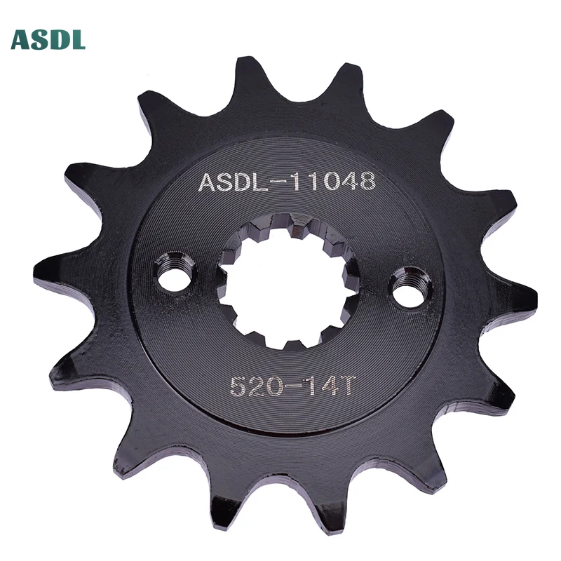 520 14 Tooth 14T Drive Front Sprocket Gear For Honda CRF250 CBF250 R CBR250 R CB300 CBF300 CBR300 CMX300 17-18 CBF 250 520-14T