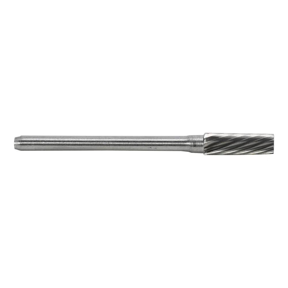 Rebabas rotativas en forma de chaflán y escultura con estas rebabas rotativas de carburo cementado tipo A de 3x3mm para fabricación de joyas