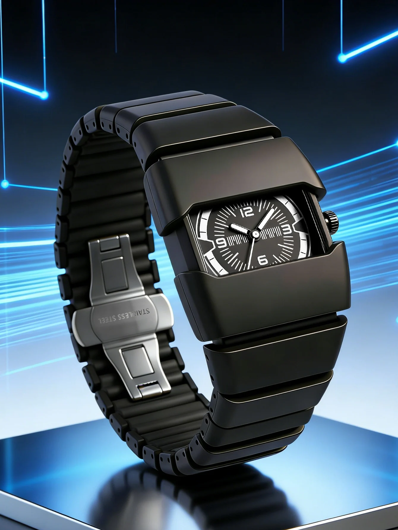 

Couple Digital Watches Fashion Simple Quartz Wristwatch His and Hers Electronic Watch Set for Lovers Gift