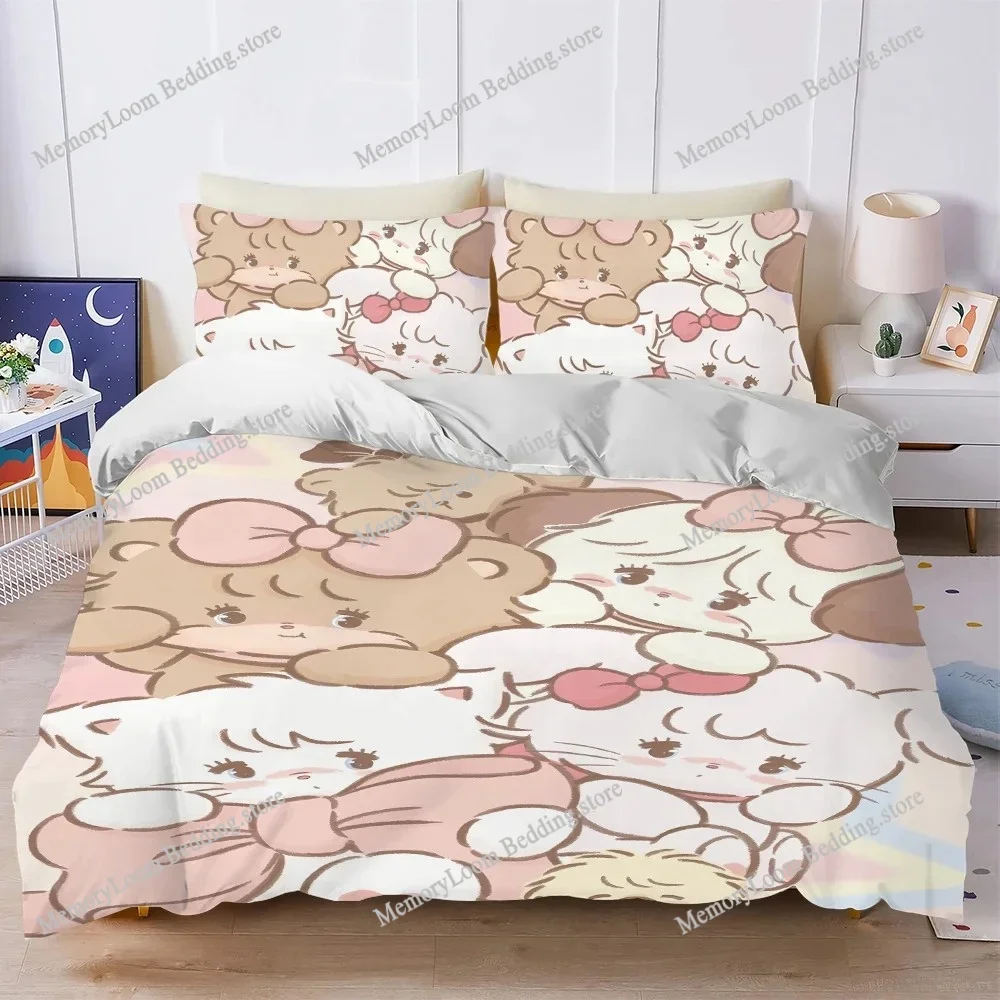 Cute Cartoon M-Mikko Duvet Cover Set Home Style Bedding Soft Laundry Cotton Bed Four Seasons Student Dormitory Home Textile