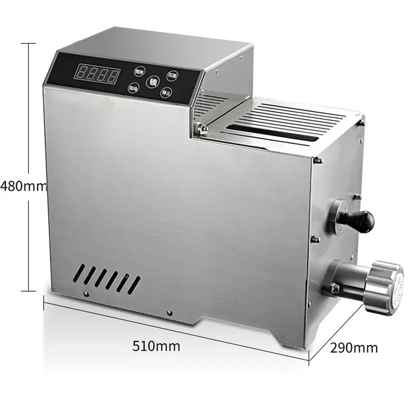 Mesin mie Italia, mesin mie berongga Spiral otomatis penuh multifungsi cerdas