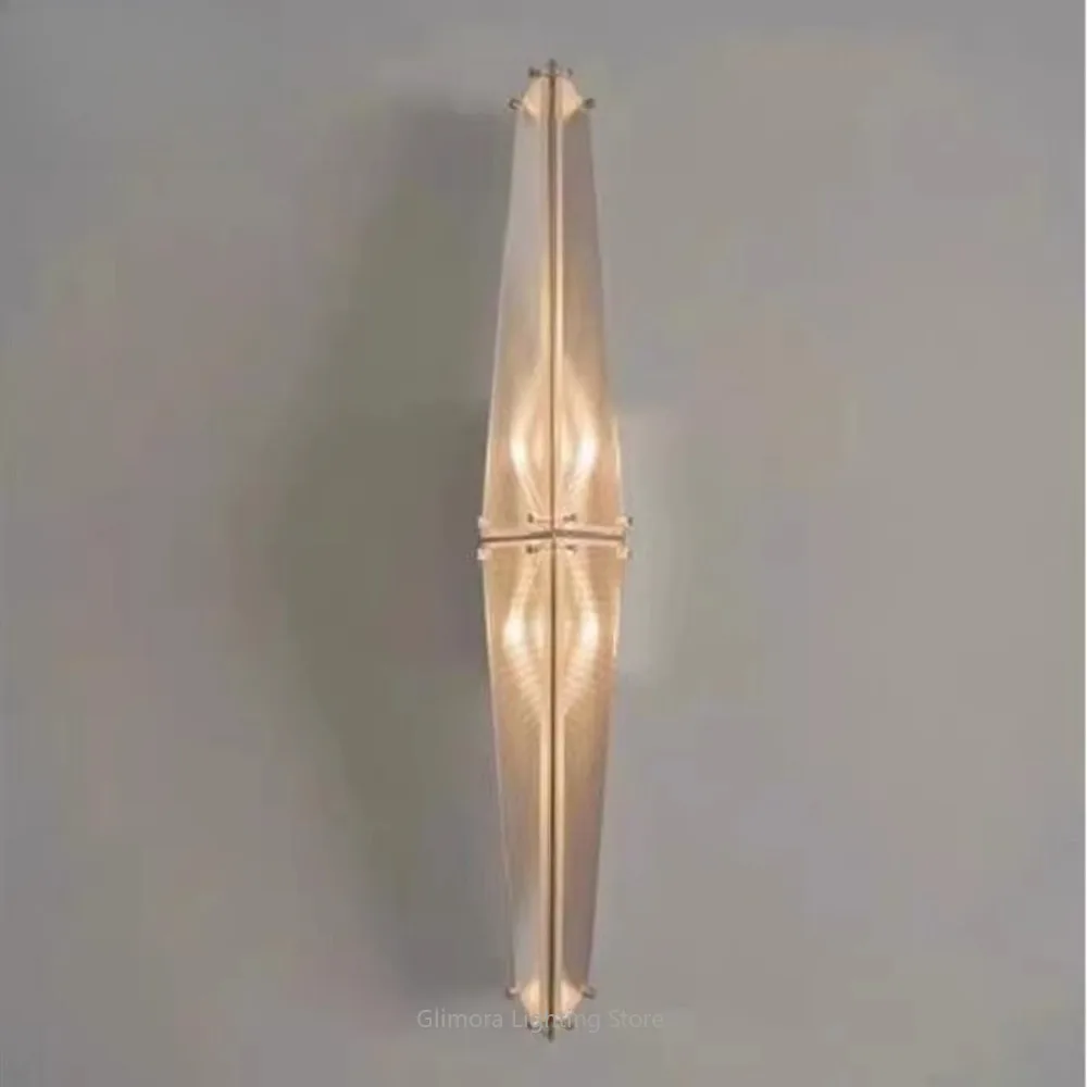 Minimalist Stainless Steel Art Wall Lamp for Living Room Bedroom Staircase,Accent Lighting for Hallway,Contemporary Decor Sconce