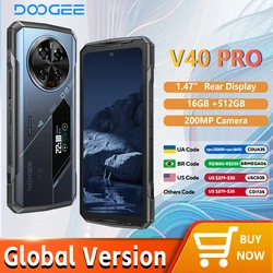 DOOGEE V40 Pro 5G Rugged Phone 6.78