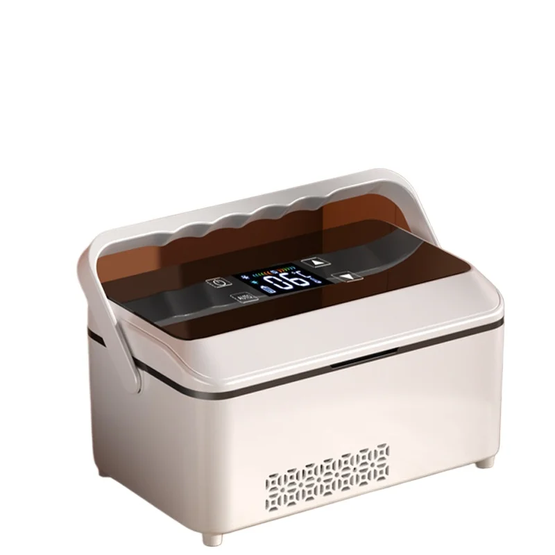 USB Rechargeable Mini Fridge, Portable, Cooling Box, Suitable for Both Car and Home Use, Cooling Temperature 0-8 Degrees Celsius