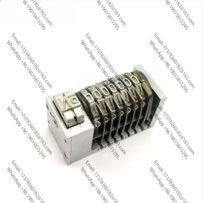 4x8-6桁-7桁-8桁-ゴシック体-ローマ数字-高品質-全ステンレス製-ナンバリングマシン