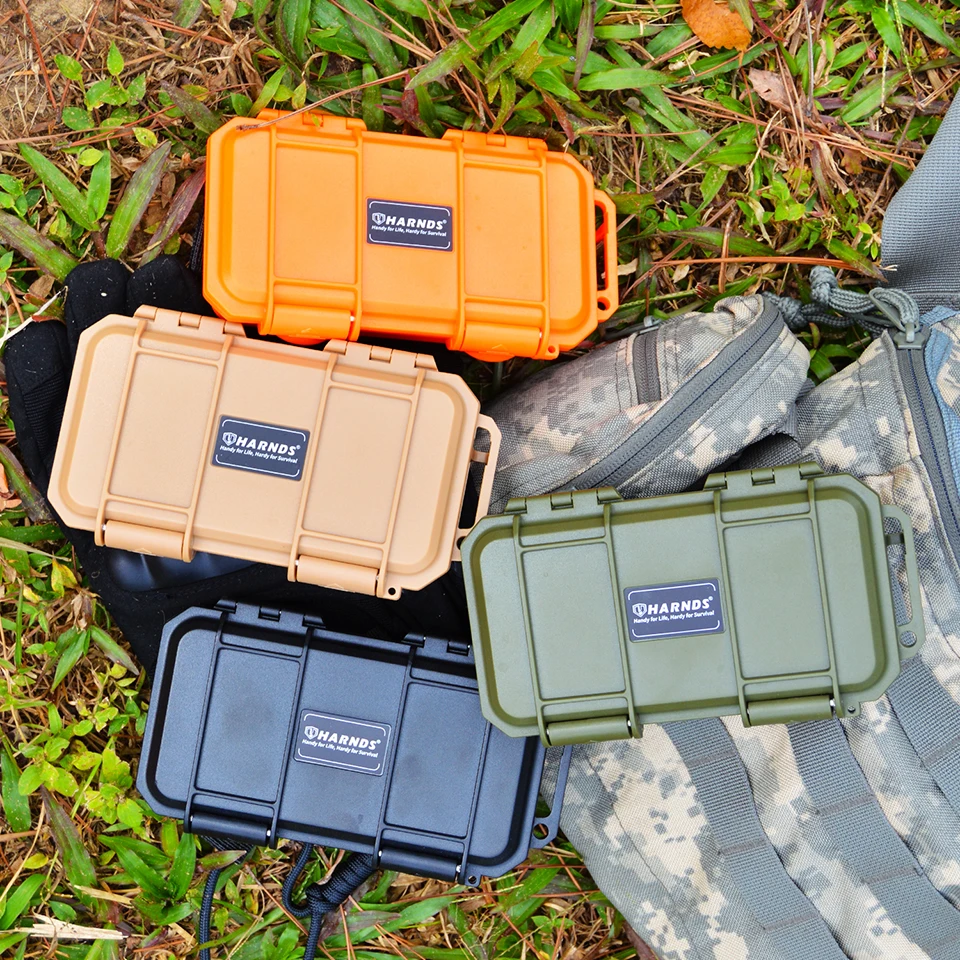 HARNDS Safety Waterproof Equipment Tool Box Portable Plastic Instrument Case ToolBox Dry Box Impact resistant