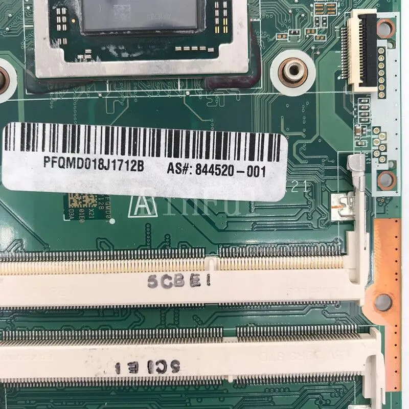 844520-001 8816366-001 809403-001 For HP Pavilion 15-AB 17-G Laptop Motherboard DA0X21MB6D0 With A10-8700P CPU 100% Fully Tested