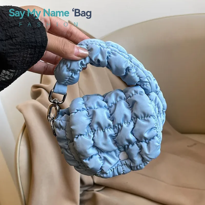 

Мини-сумка Edgy Black Mini Cloud Waist Pack Легкая однотонная безопасная застежка на пуговицы с декоративным портмоне и сумкой для наушников