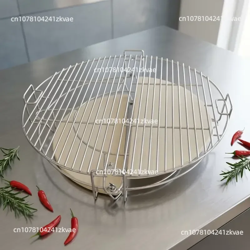 Charcoal Grill Accessories, Stainless Steel Mesh Block Cooking System, Kitchen Expander