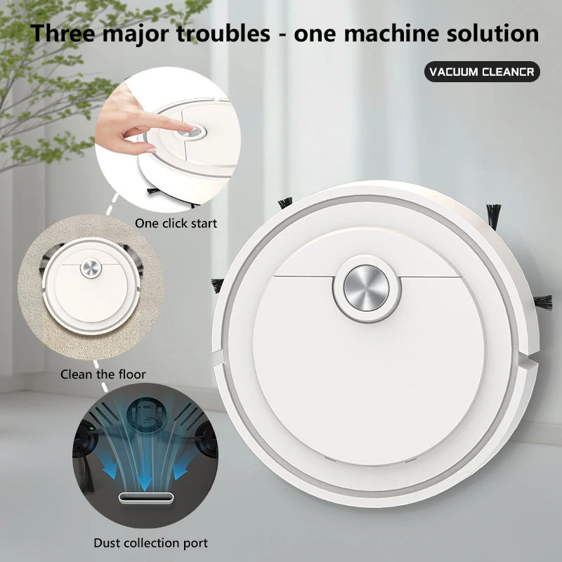 Xiaomi Sweeping Robot Mopping And Sucking Machine 3-in-1 Intelligent Cleaner Household Rechargeable Fully Automatic Avoidance
