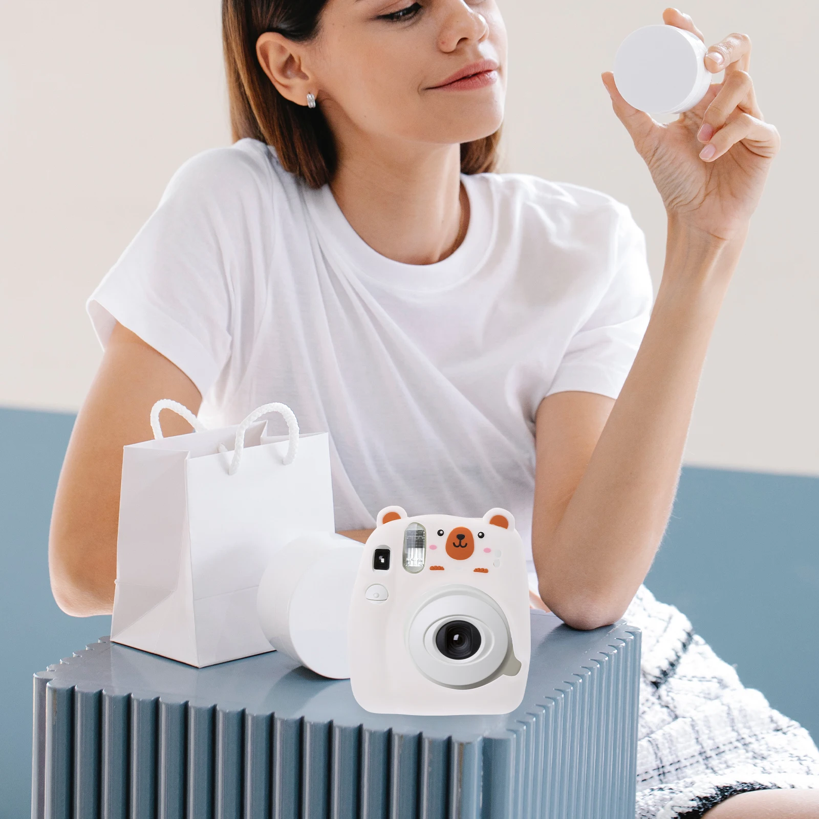

Camera Cover for Mini 11 Protective Silicone Case Soft Shell Drop Resistant Travel Camping Camera Bag Fits Closely Precise