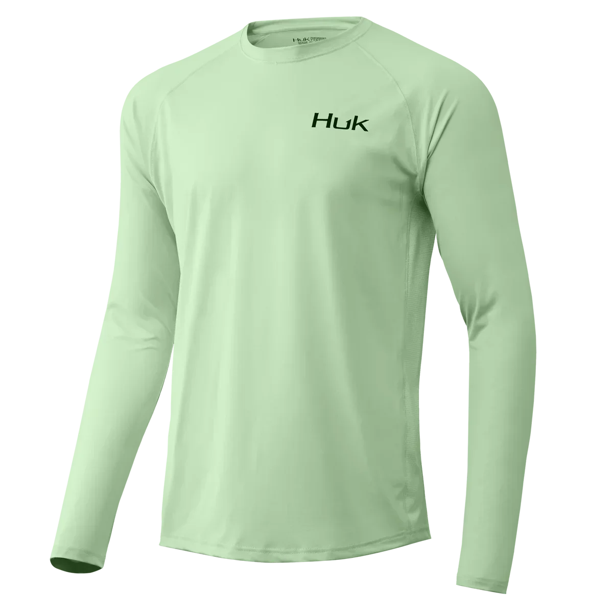 HUK قمصان صيد بأكمام طويلة ملابس حماية من الأشعة فوق البنفسجية للرجال في الهواء الطلق بعامل حماية من الأشعة فوق البنفسجية 50 + ملابس صيد خفيفة الوزن ملابس صيد السمك أوم بيكي #1