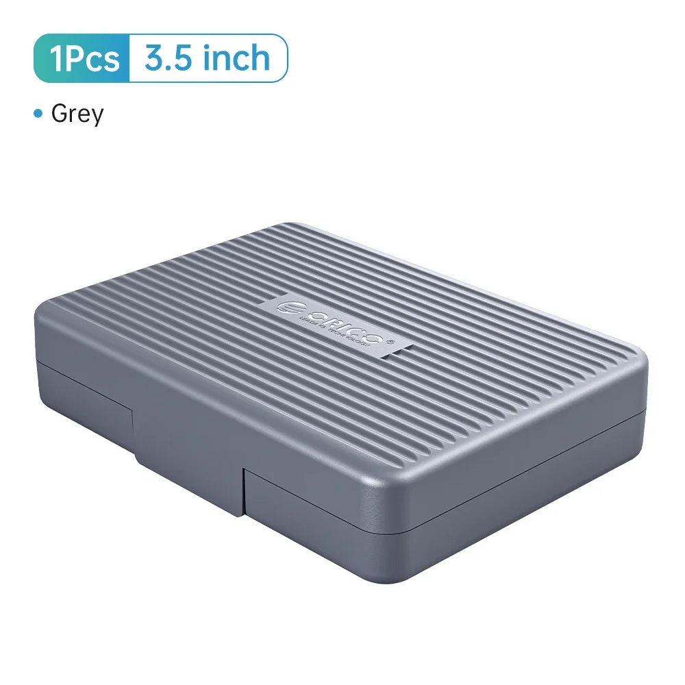 ORICO Externe Harde Schijf 3.5 Inch HDD Behuizing HDD Opslagdoos Multi-Disk Opslag voor 3.5 Harde Schijven NAS Opslag met Label Design