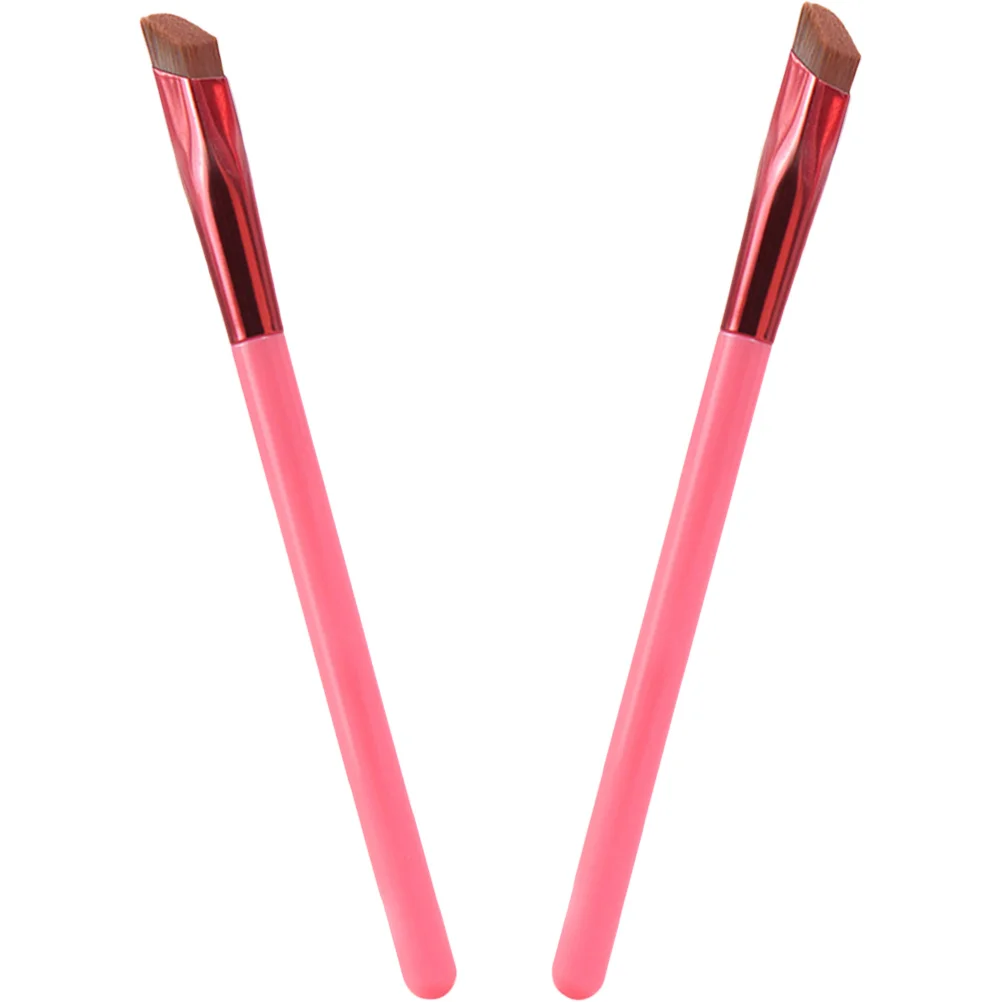 

2Pcs Eyebrow Brush Angled Makeup Brush Professional Brow Shaper Portable Lightweight for Women Eyebrow Shaping Tool