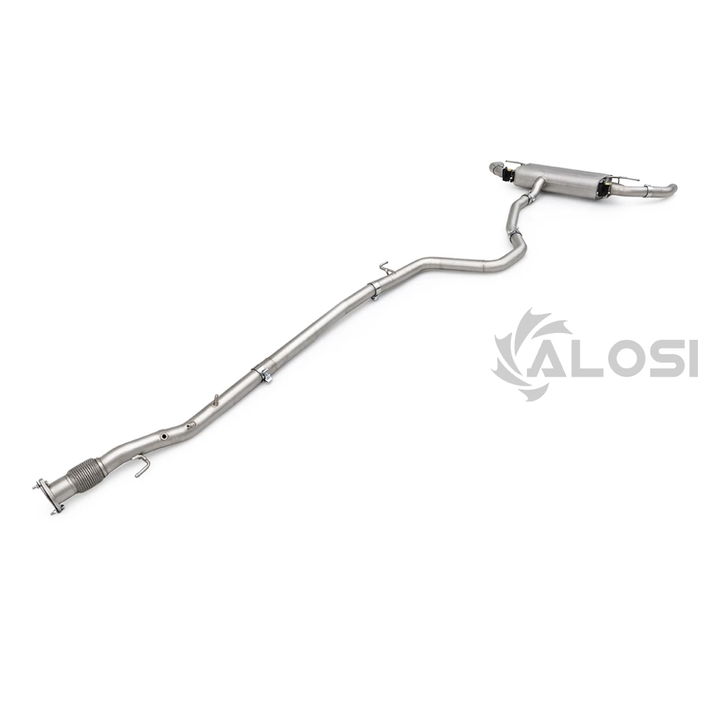Stainless steel electronic valve exhaust for Mercedes Benz GLA180/GLA200/GLB180/GLB200 1.3T 2020+ performance cat back exhaust