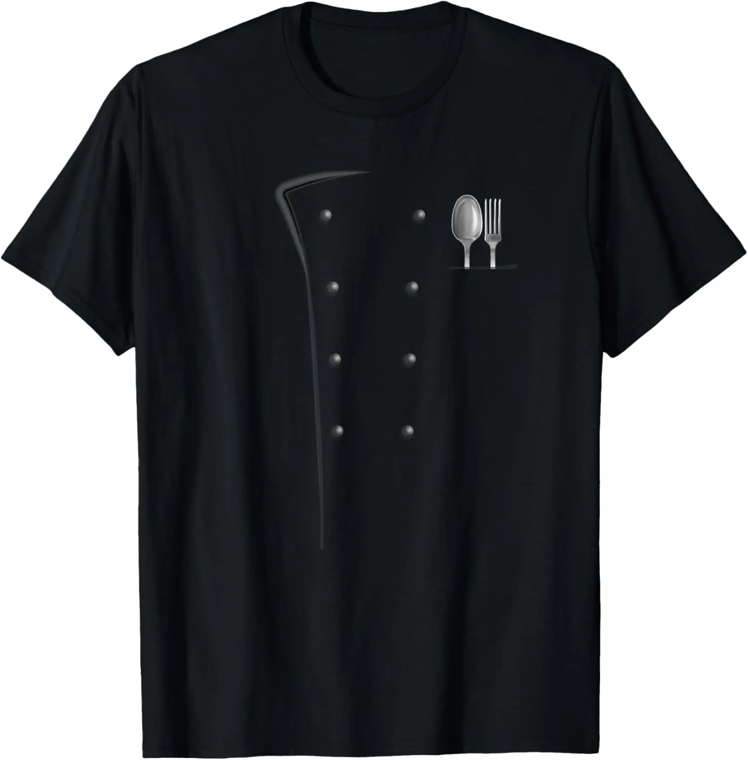 

Chef Coat Uniform Jacket Culinary Cooking Lovers Cook Chief T-Shirt