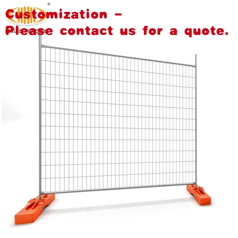 custom.2.4x2.1m Cheap Price Portable Australia Removable Barrier Australia Retractable Event Temporary Fence Panels Australi