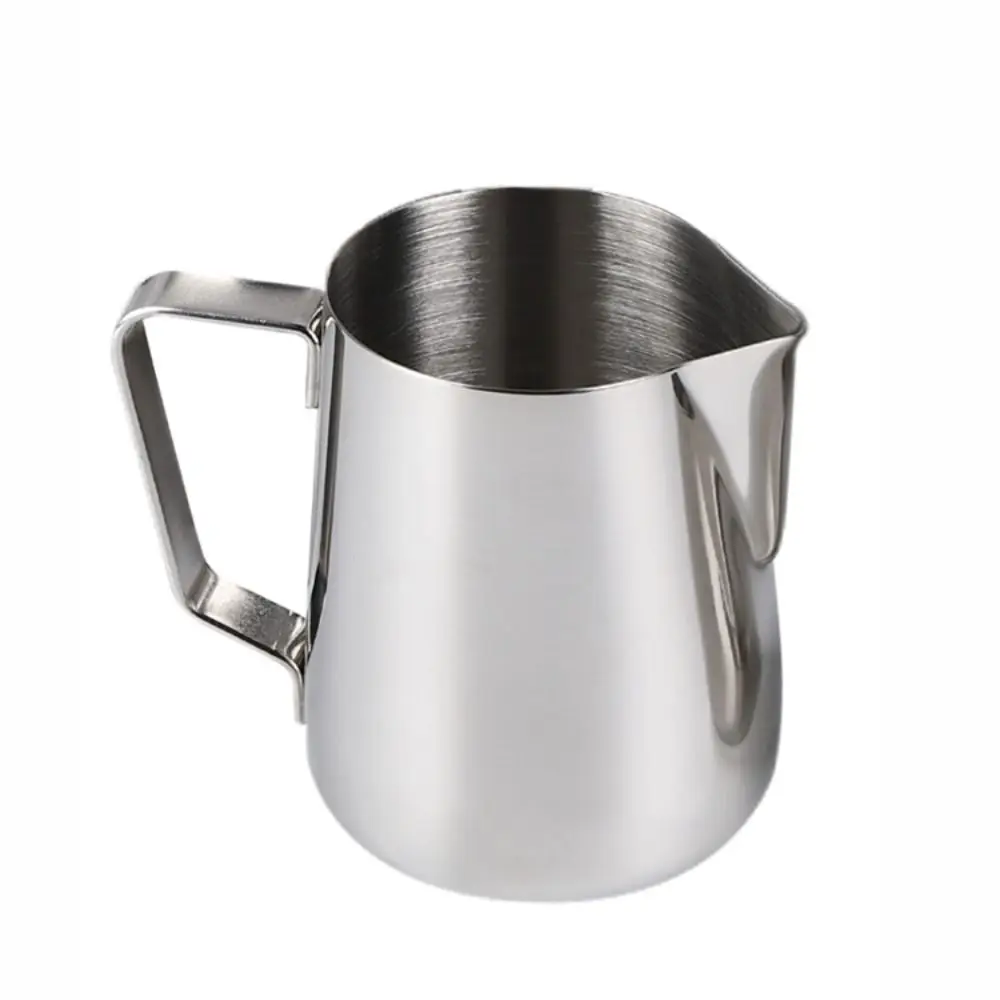 Edelstahl Espresso Barista Latte Creme Schaum Krug Milch Aufschäumen Krug Aufschäumer Tasse Kaffee Krug