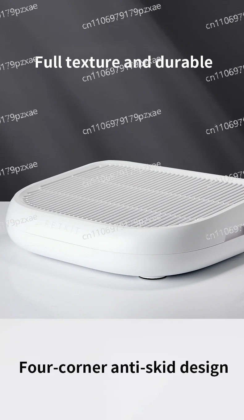 Pura Sandbox for Cat, Litter Secondary Catcher, All Line Universal Double Layer Filtered, Cleaning Products Litter Tray