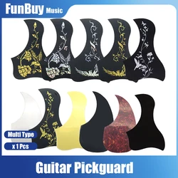 DIY Professional Folk Acoustic Guitar Pickguard Top Quality Self-adhesive Pick Guard Sticker for Acoustic Guitar Accessories