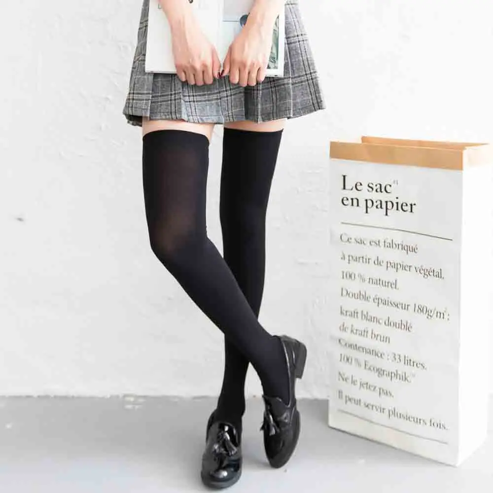 

2024 Warm 80cm Super Long Stocking Sexy Medias NEW Knee Socks Women Cotton Thigh High Over The Knee Stockings For Ladies Girls