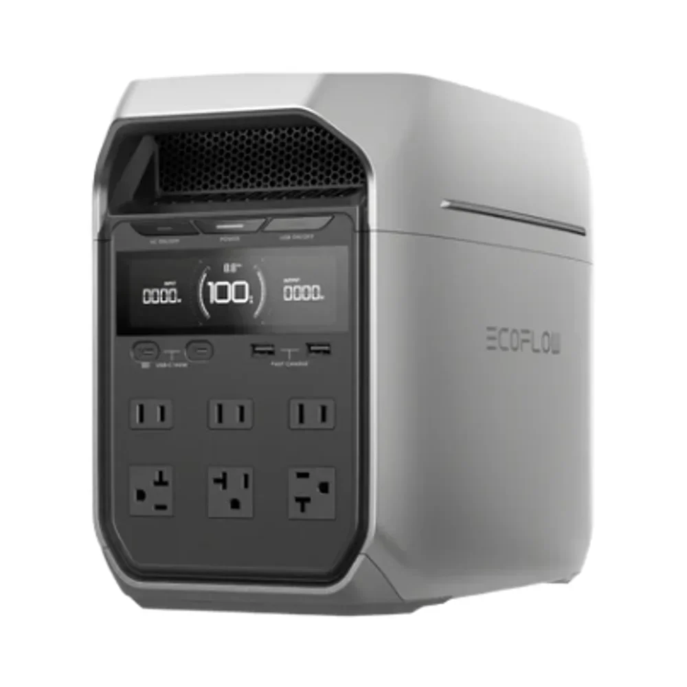 

2026 Ecoflow DELTA 3 Plus Series 1800w UPS Portable Power Station Solar Generator Charging Station