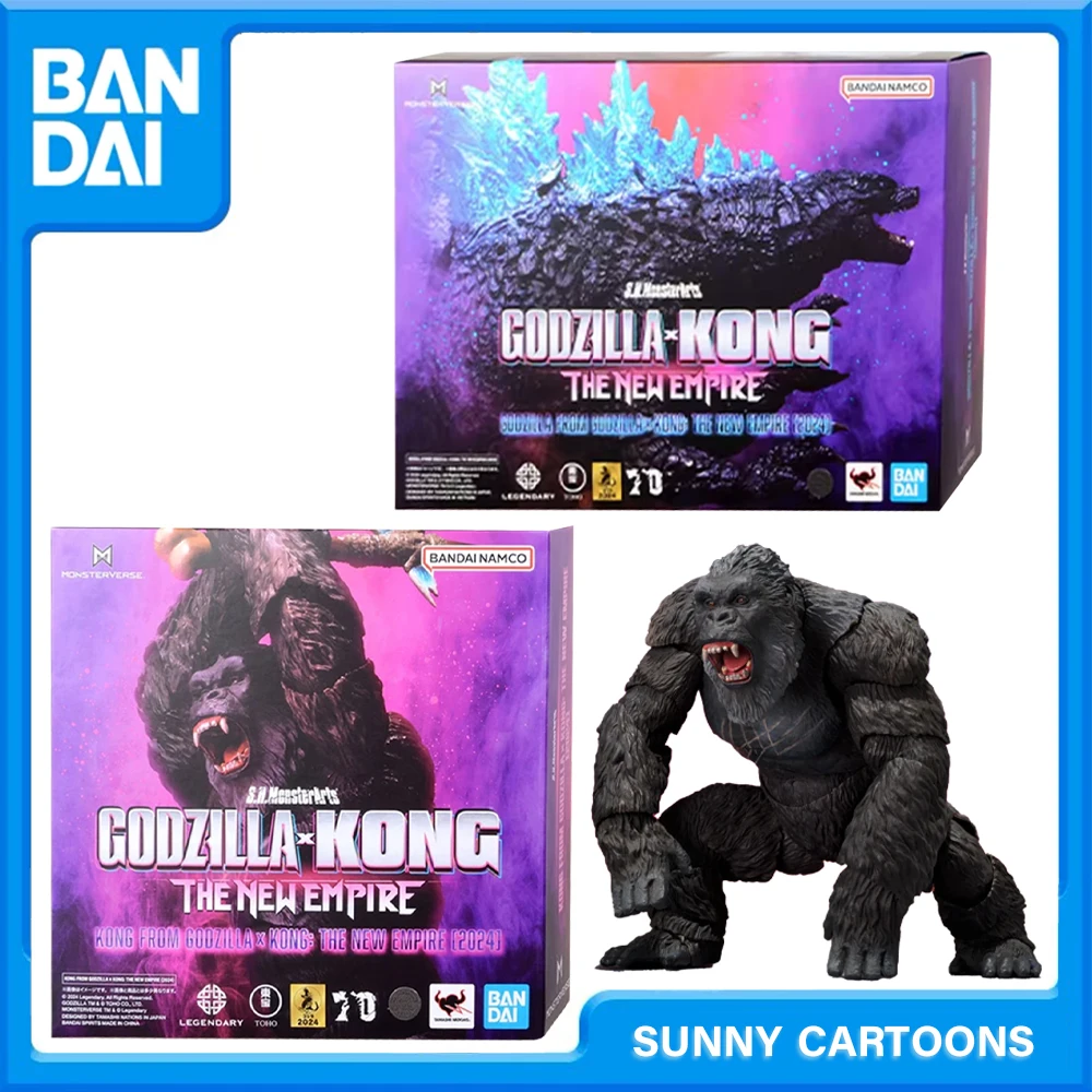 

Оригинальная игрушка Bandai S.h.mo nsterzilla Arts Shm Kong godai новая модель империи