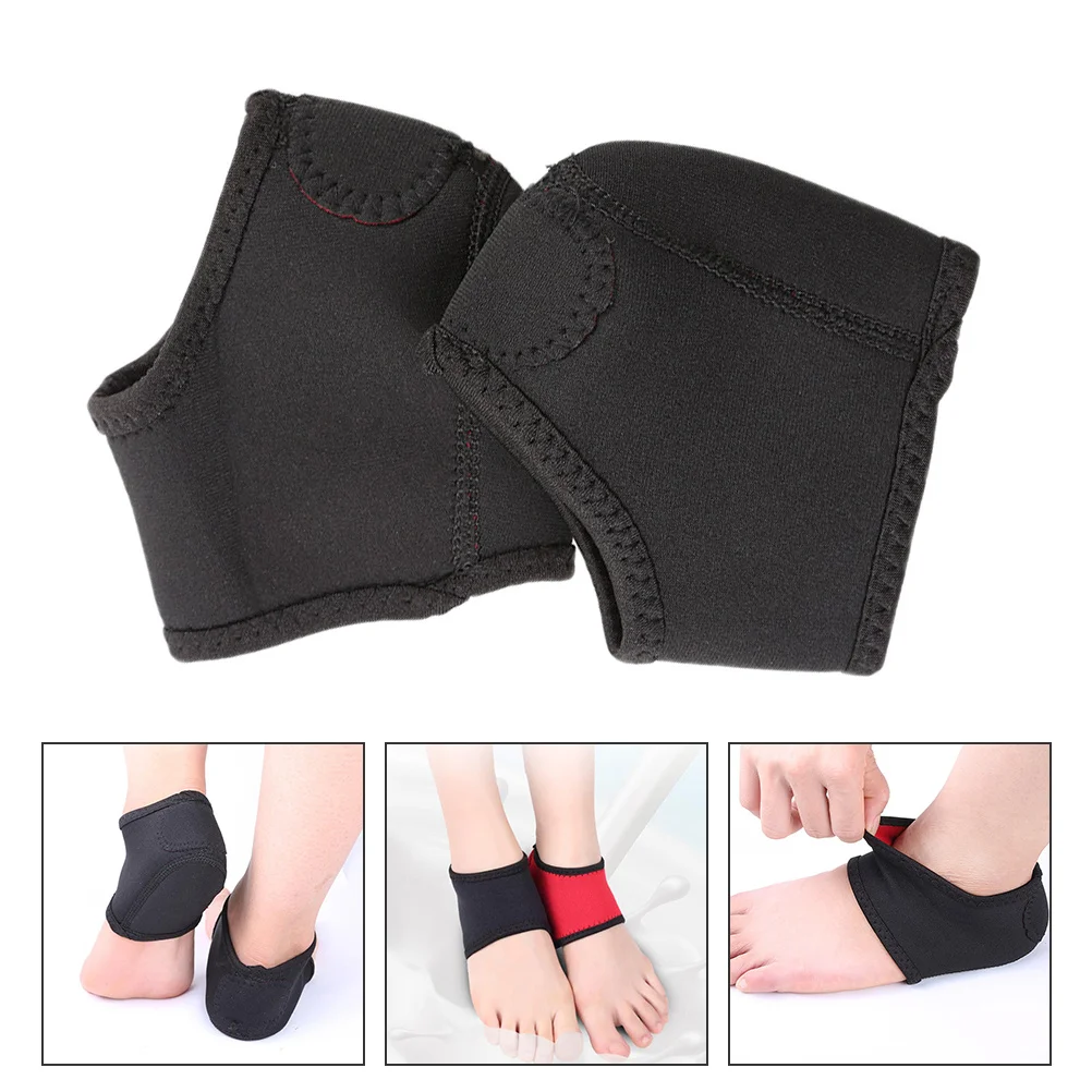

2 Pcs Protective Case Heel Protector Pads Neoprene Ankle Sleeve Plantar Protectors for Grass