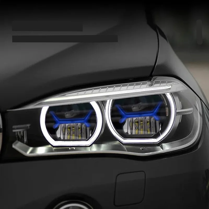 Headlight Assembly For BMW X5 F15 2014-2018 Plug and Play Upgrade High Quality Auto Bright LED Projector Len DRL Car Accessories
