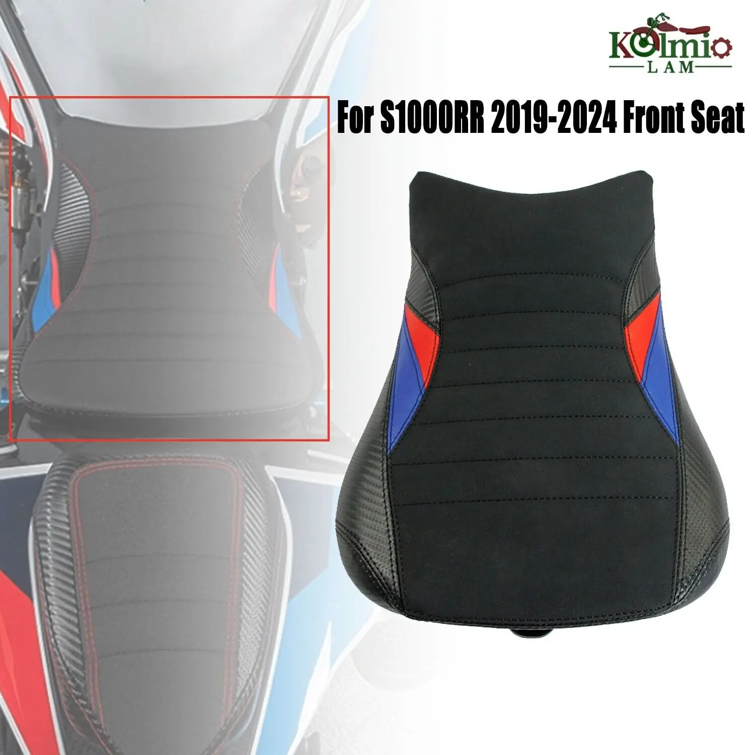 

Fit for 2019 - 2024 BMW S1000RR Motorcycle M1000RR 2020 2021 2022 S1000 RR M1000 RR Front Seat Rider Cushion Pillion