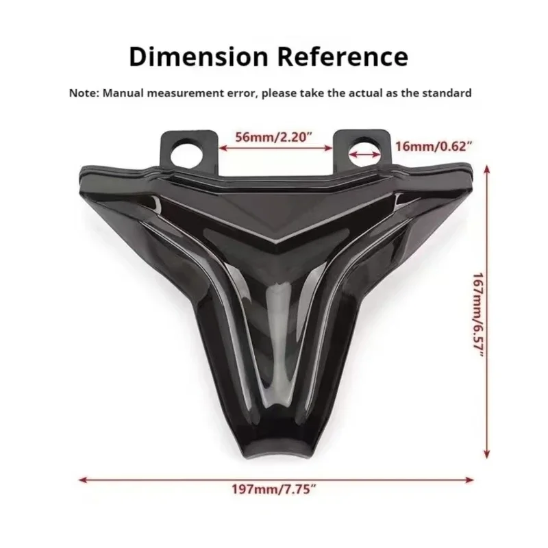 

Short tail Bluetooth LED tail light flow turn signal, suitable for Kawasaki Ninja 400 ZX4R ZX6R motorcycle license plate
