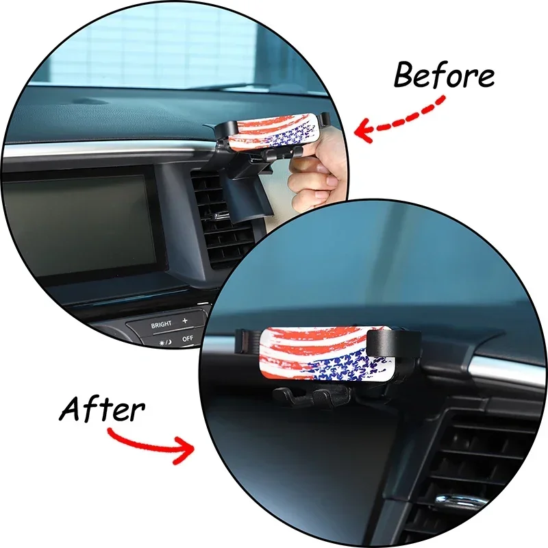 1Pcs For Nissan Pathfinder 2013-2018 Car center control screen right side GPS navigation phone holder wireless charging holder