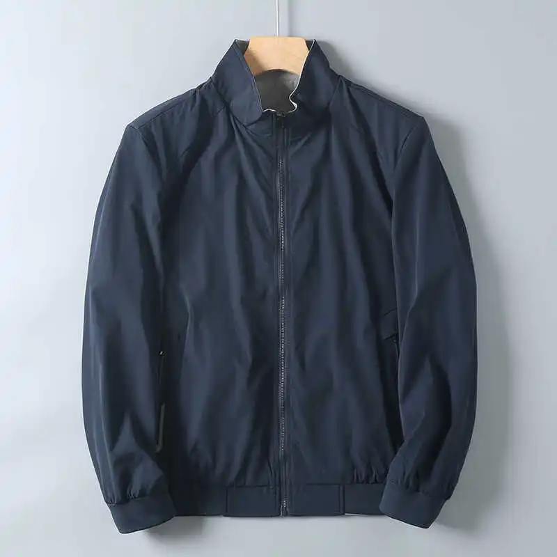 

Lightweight Outdoor Casual Jaet Men's Faion Ci Sle Waterproof Zipper Closure Long Sve Stand Collar Single Double S...