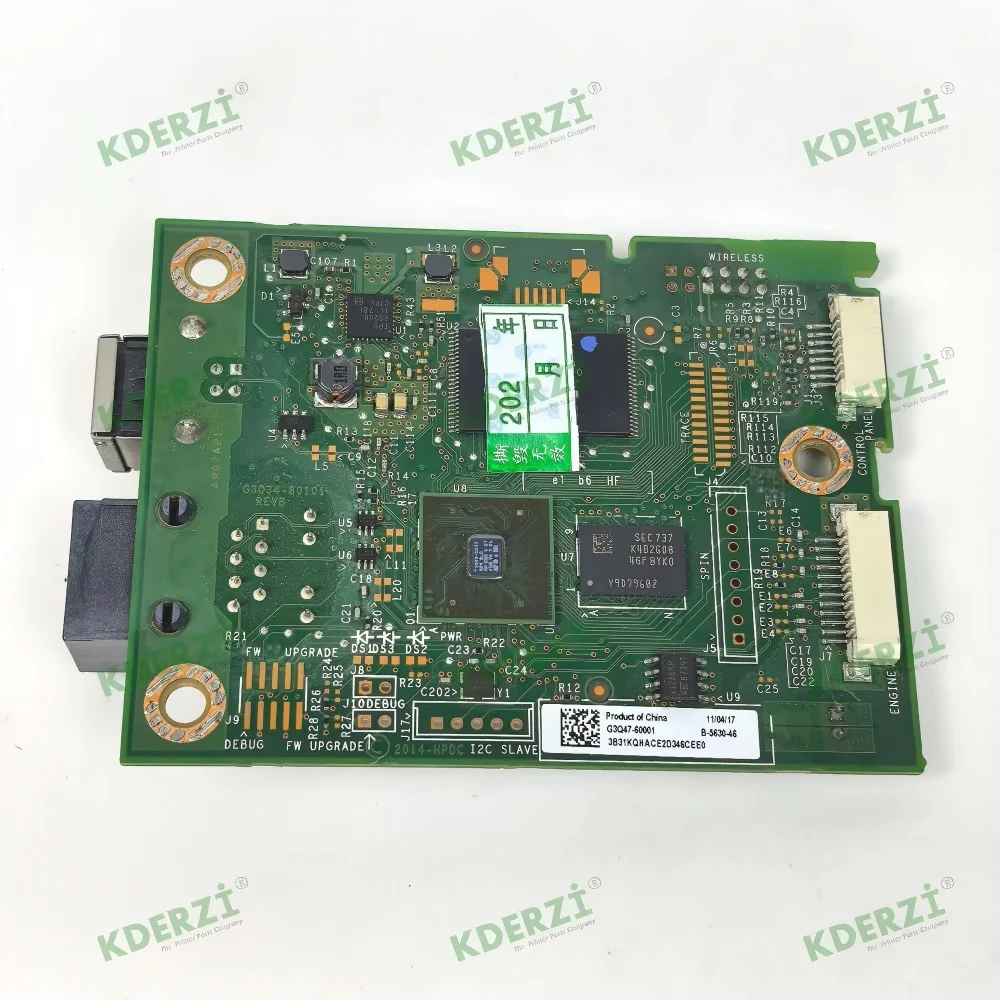 Placa pca do formatador G3Q47-60001 para hp laserjet pro m203 m203dn m203n m203dw série impressora peças de reposição placa lógica principal