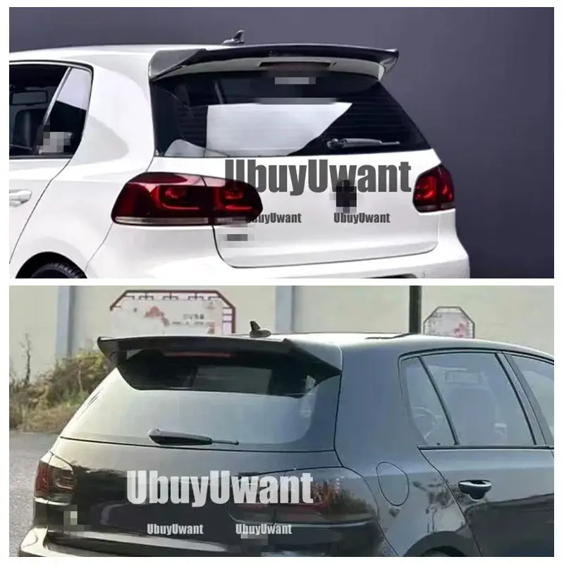 

Для VW GOLF MK6 GTI & R 2010 2011 2012 2013, АБС-пластик, задний багажник, багажник, крыло, спойлер на крышу для Golf 6 GTI