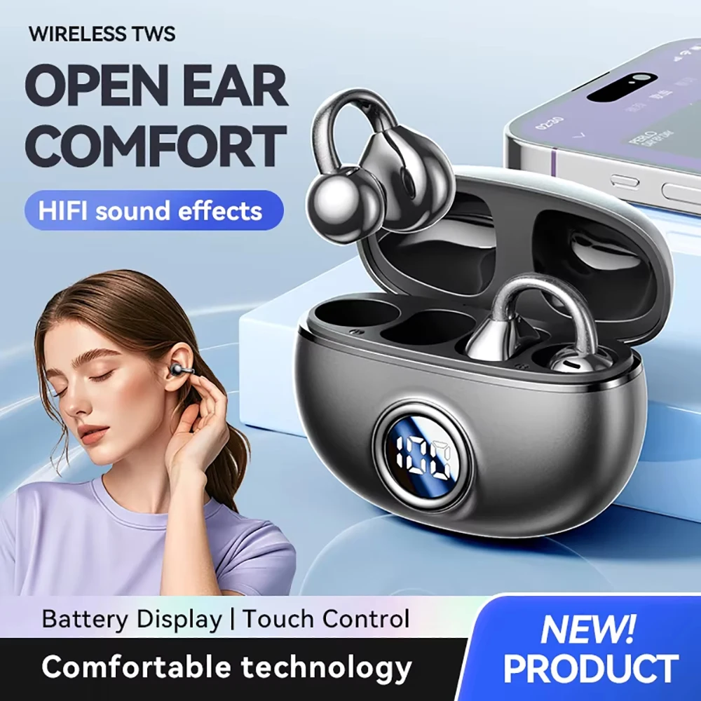 

M97 wireless ear clip headphones Dolby panoramic spatial sound effect directional transmission