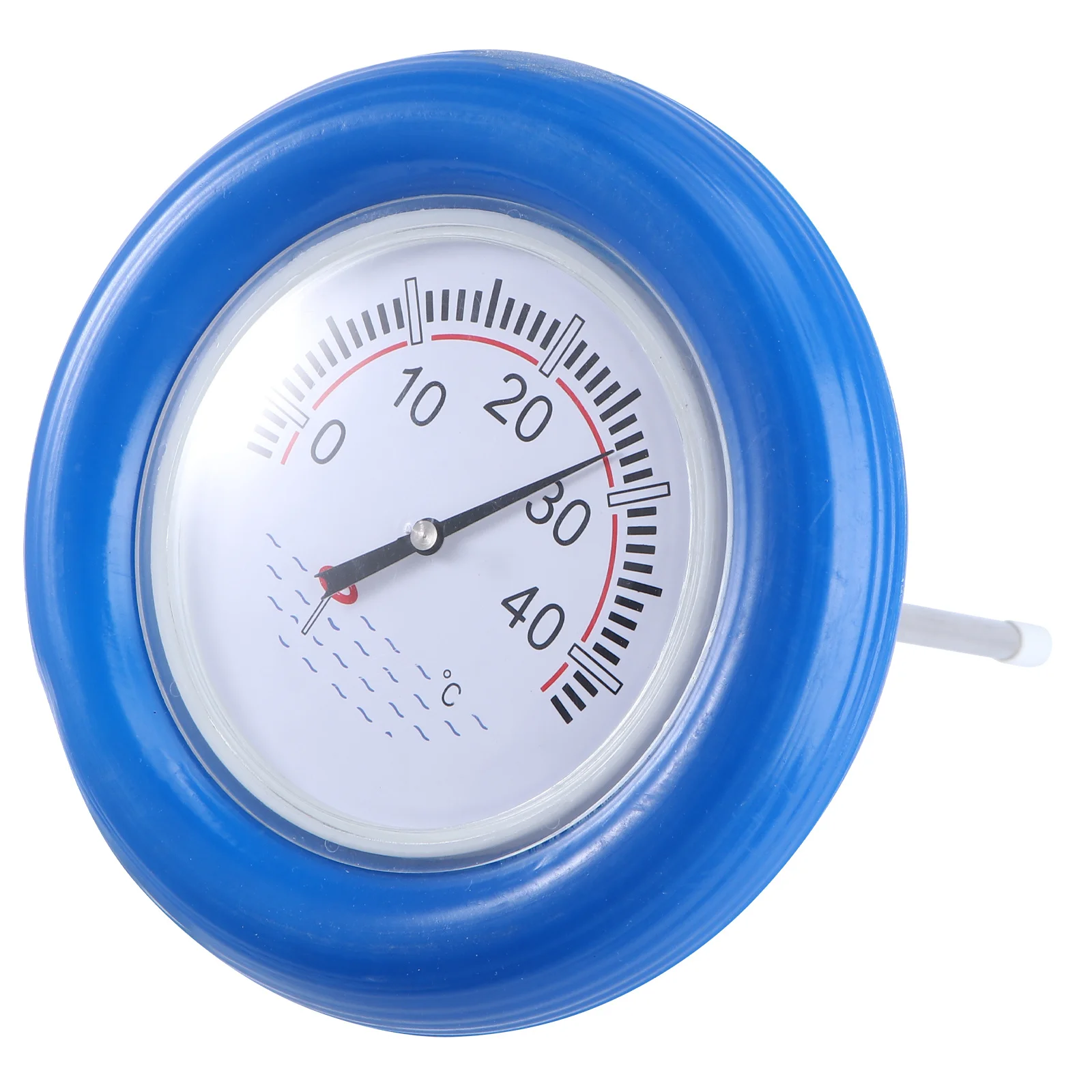 

1Pcs Swimming Pool Floating Thermometer Blue Waterproof Water Temperature Tester Pool Temperature Monitor Float Thermometer